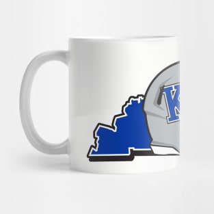 Kentucky State of Football Mug